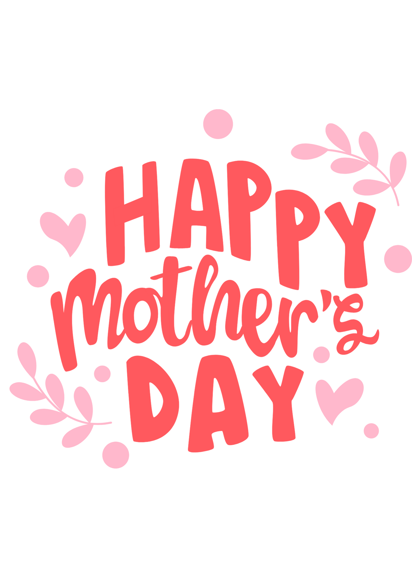 "Happy Mother's Day" Drawing Greeting Card