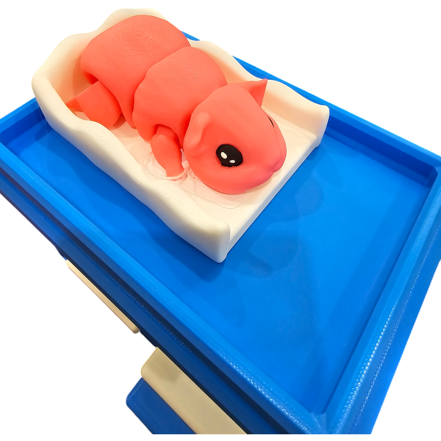 3-D Printed Guinea Pig with House