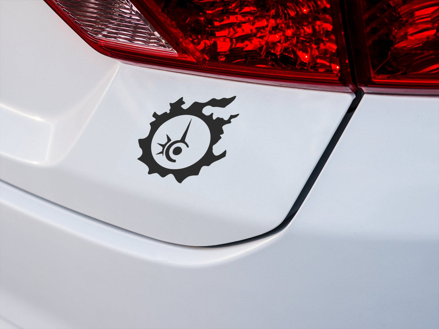 FFXIV Red Mage Meteor Job Icon Vinyl decal for laptop, car, window, mirror, bumper, mug, water bottle, or more! FF14 Final Fantasy 14