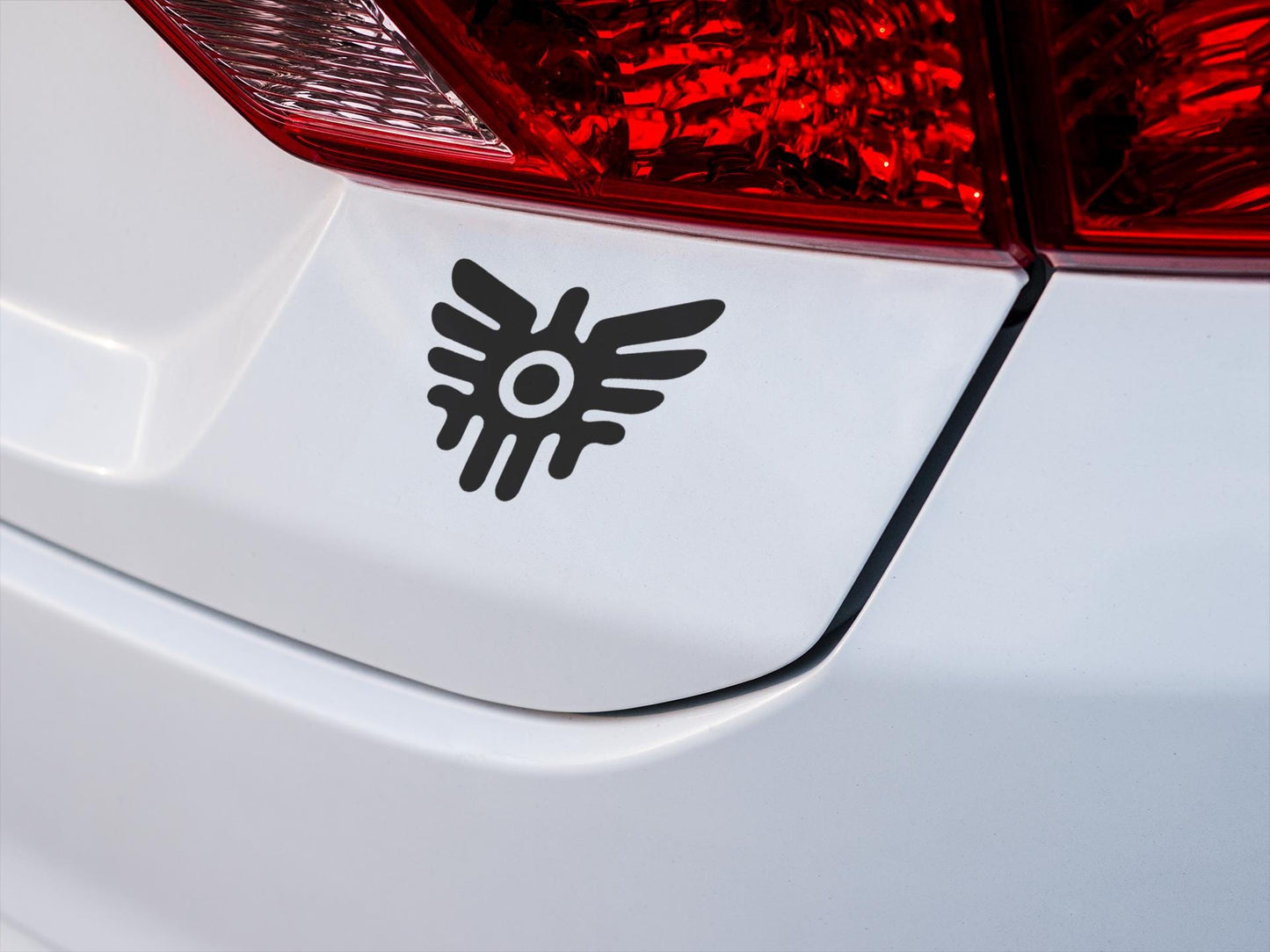 Erdrick Symbol Dragon Quest decal for laptop, car, window, mirror, bumper, mug, water bottle, or more!