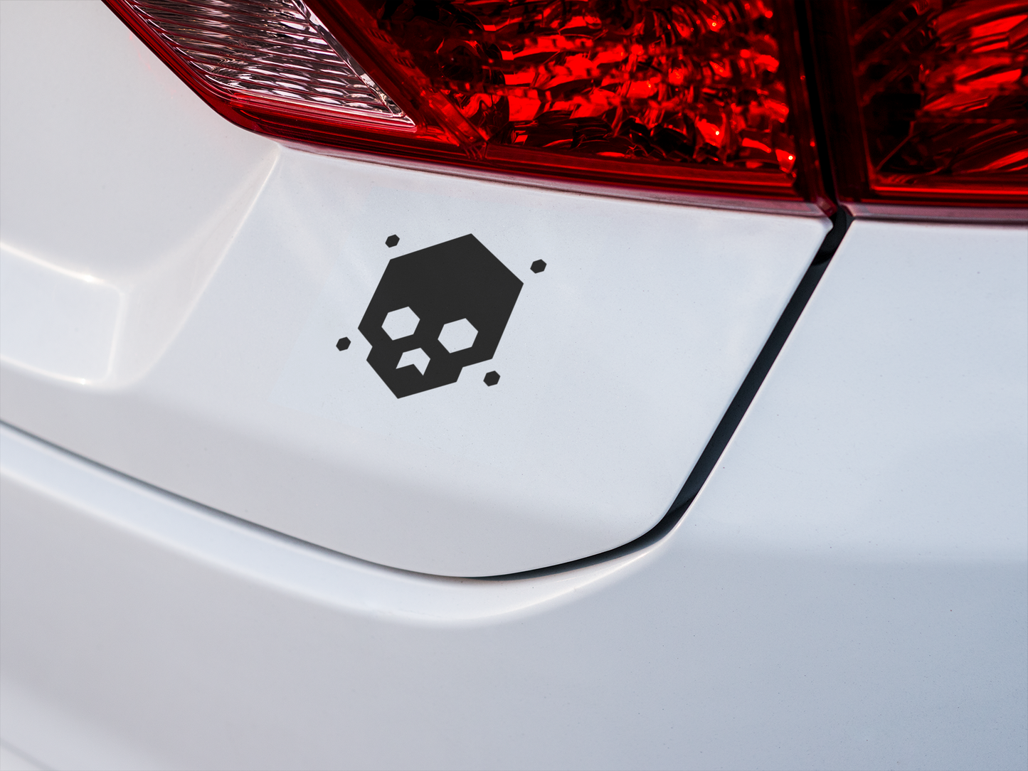 Crimson Fleet Faction Starfield Vinyl decal for laptop, car, window, mirror, bumper, mug, water bottle, or more!