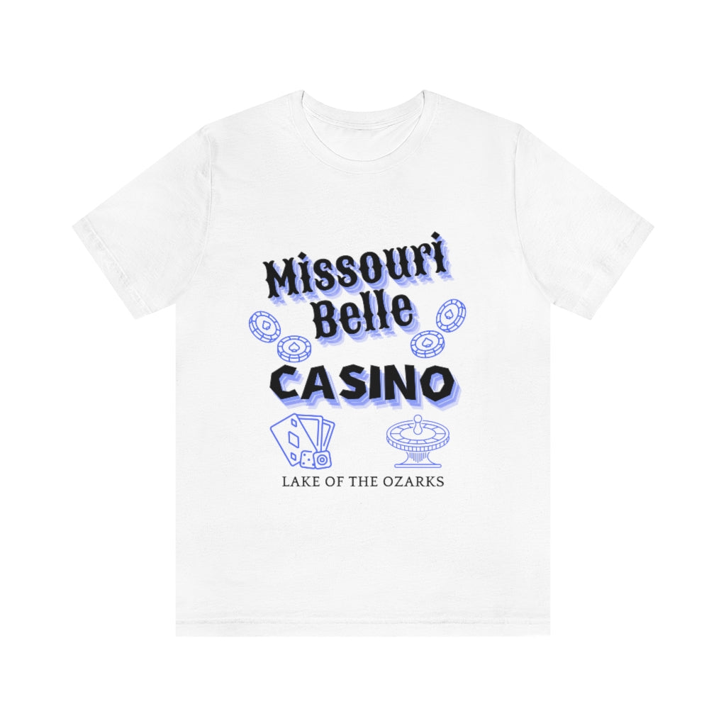 Missouri Belle Casino Lake of the Ozarks Unisex Jersey Short Sleeve Tee