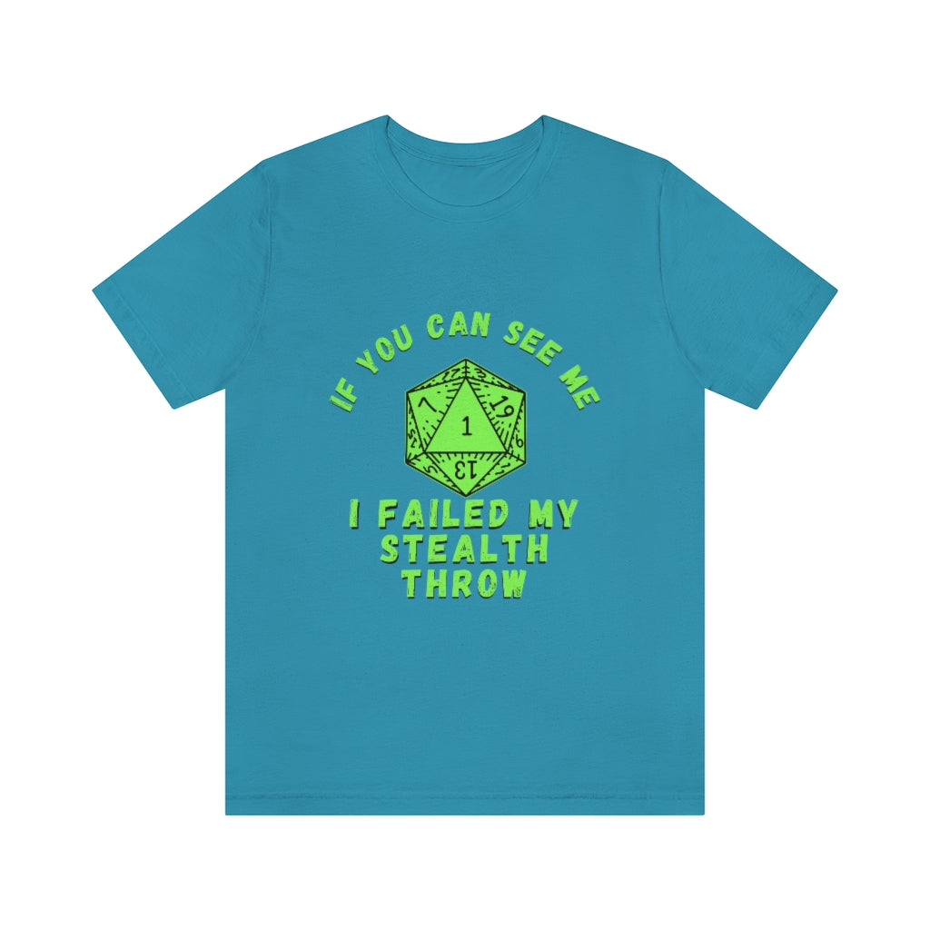 Failed Stealth Throw Unisex Jersey Short Sleeve Tee
