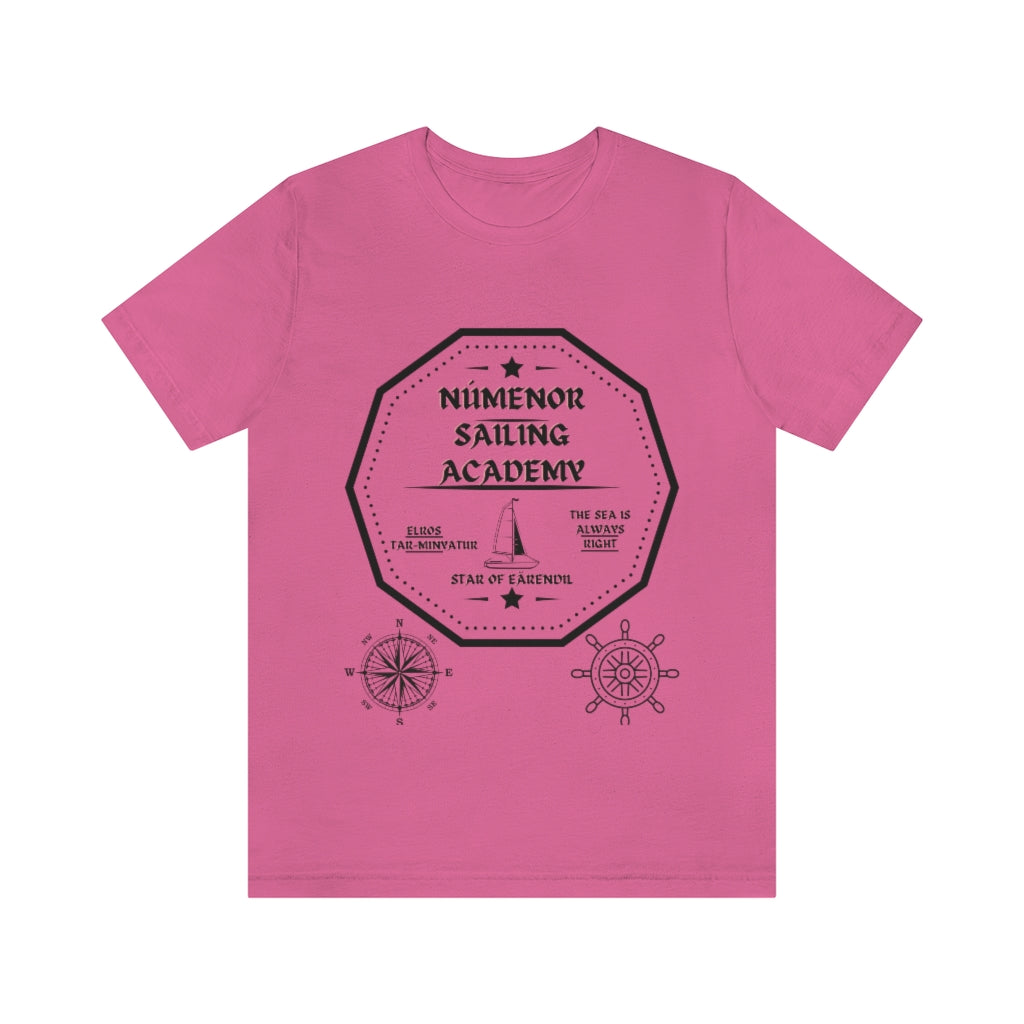 Numenor Sailing Academy Unisex Jersey Short Sleeve Tee