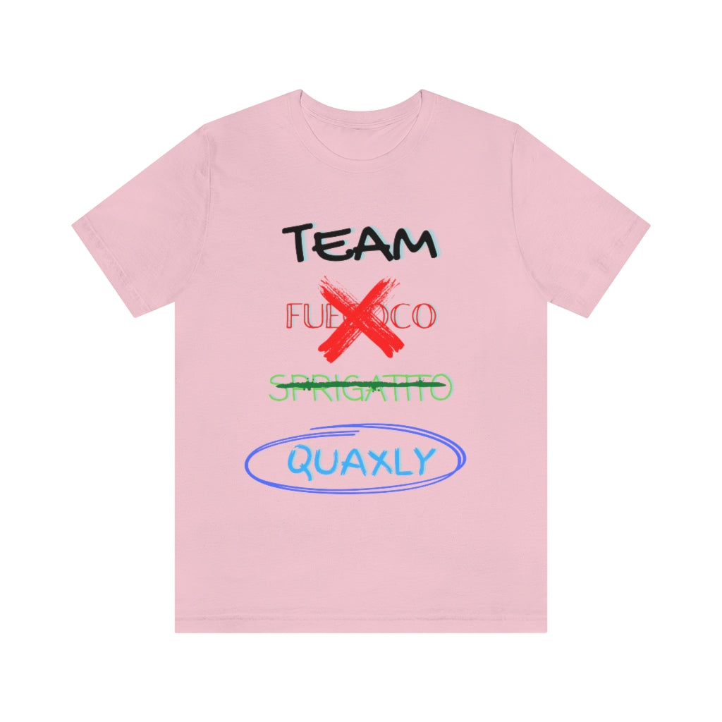 Team Quaxly Unisex Jersey Short Sleeve Tee