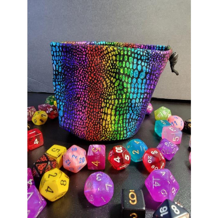 Mizorey Ren Rainbow Dragon Scale Dicebag