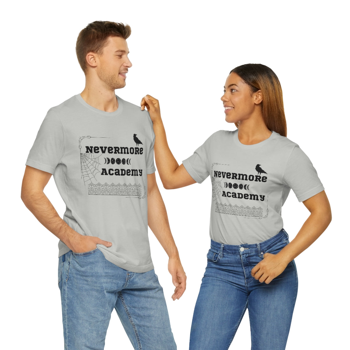 Nevermore Academy Unisex Jersey Short Sleeve Tee