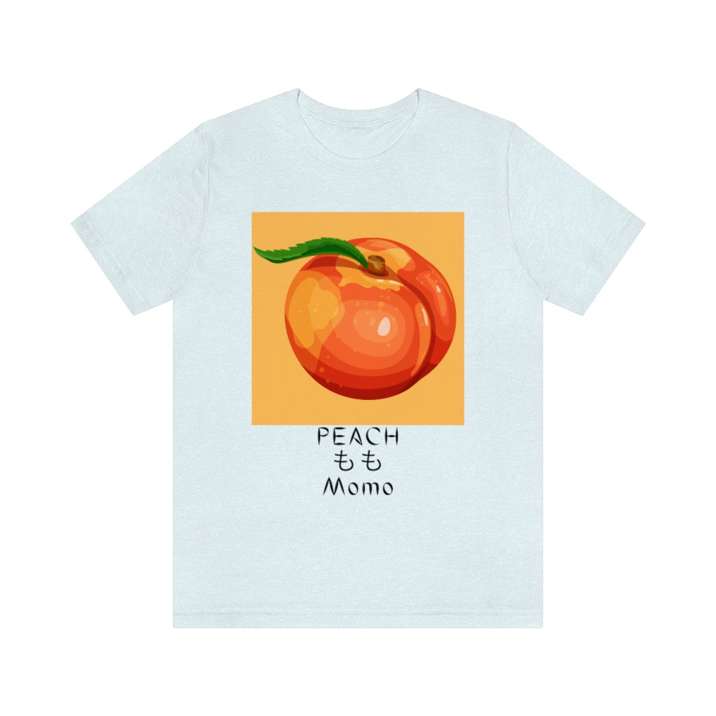 Peach Momo Unisex Jersey Short Sleeve Tee