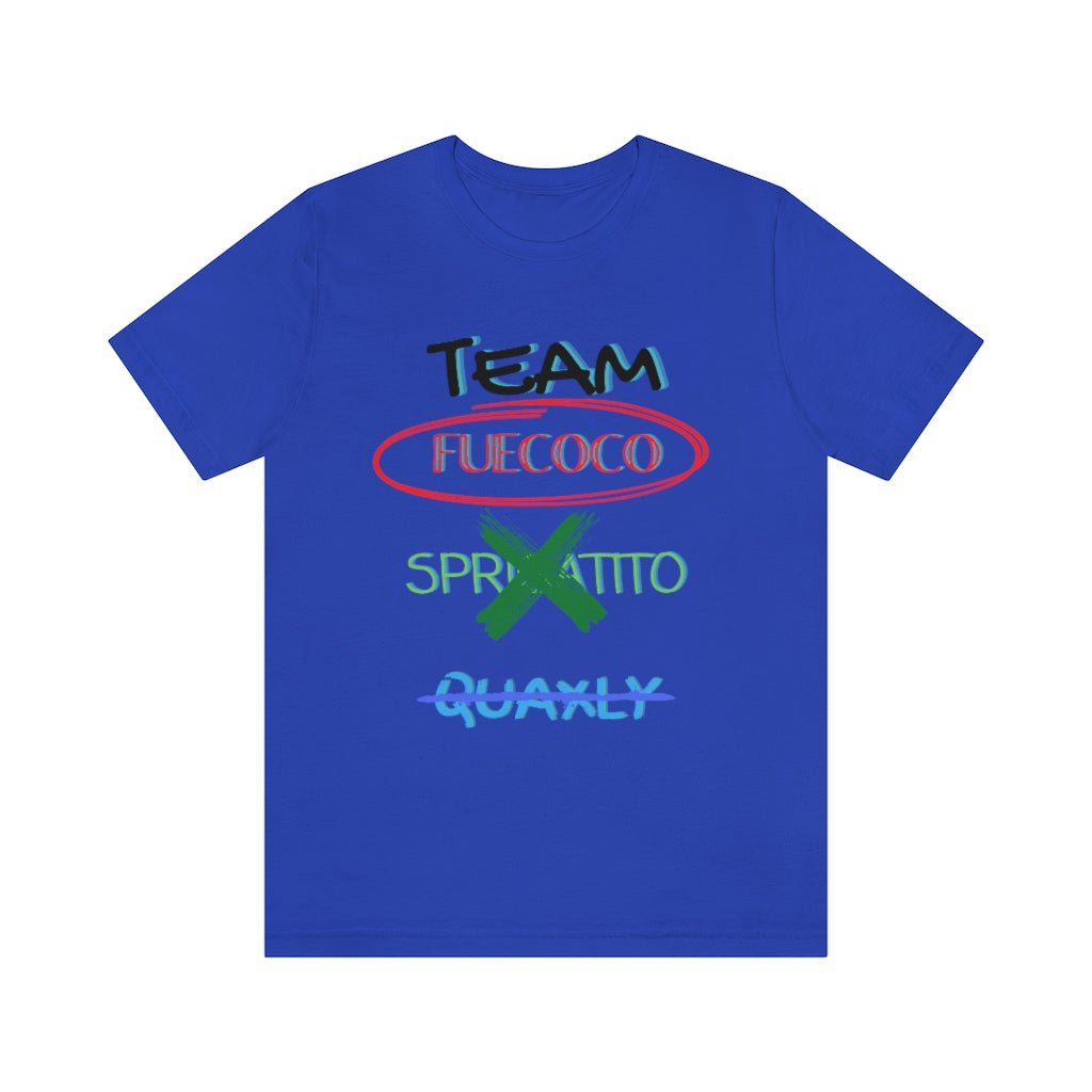 Team Fuecoco Unisex Jersey Short Sleeve Tee