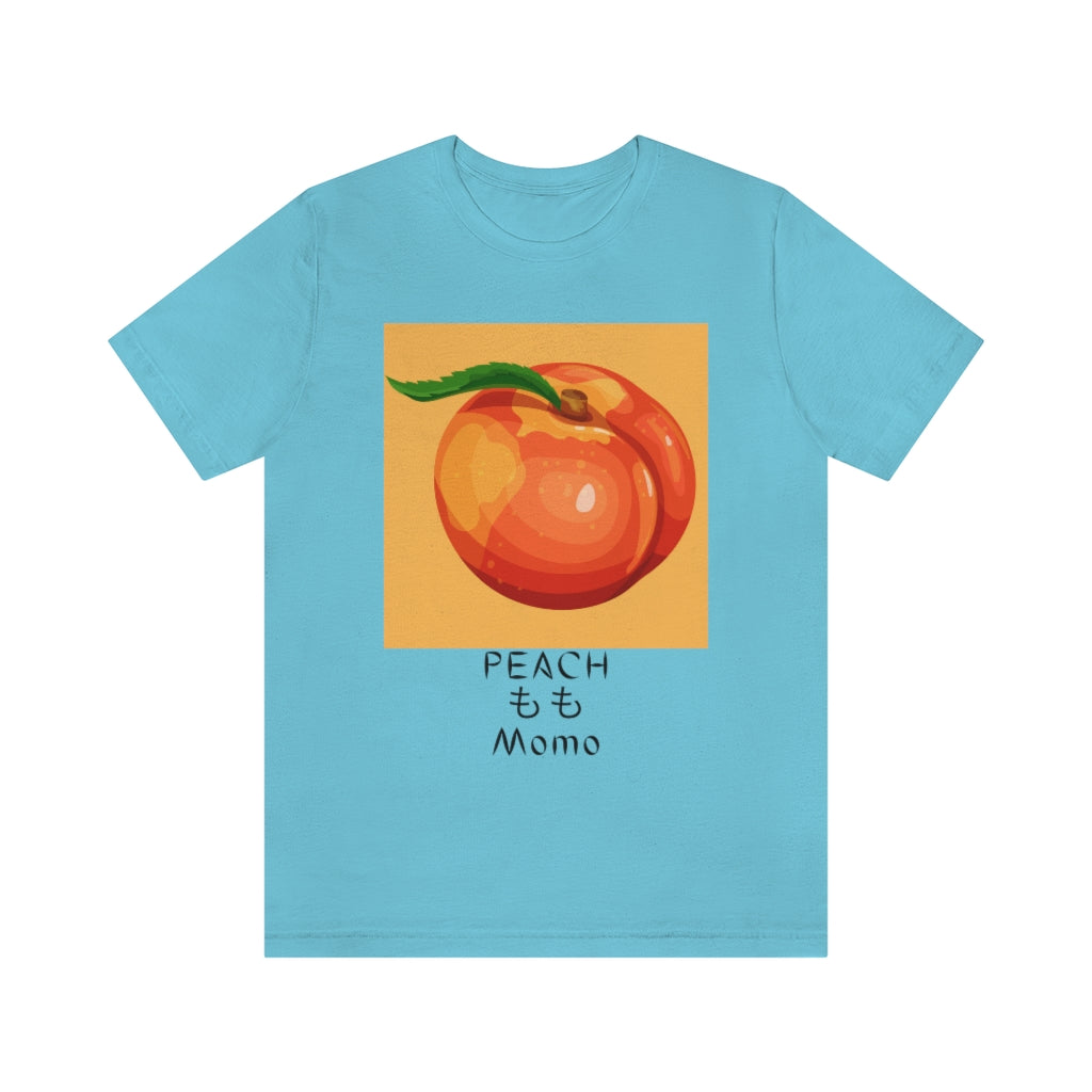 Peach Momo Unisex Jersey Short Sleeve Tee