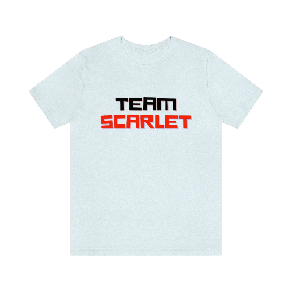 Team Scarlet Unisex Jersey Short Sleeve Tee