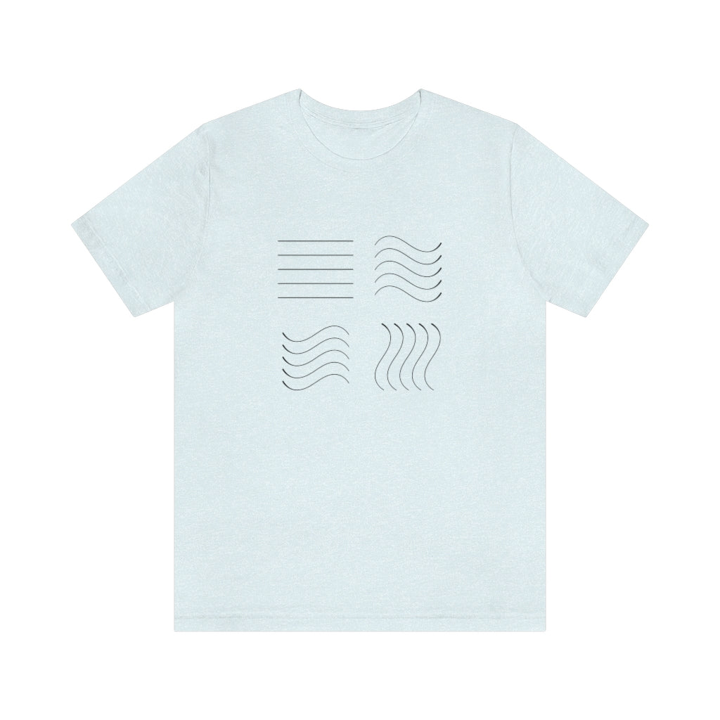 Fifth Element Symbols Unisex Jersey Short Sleeve Tee