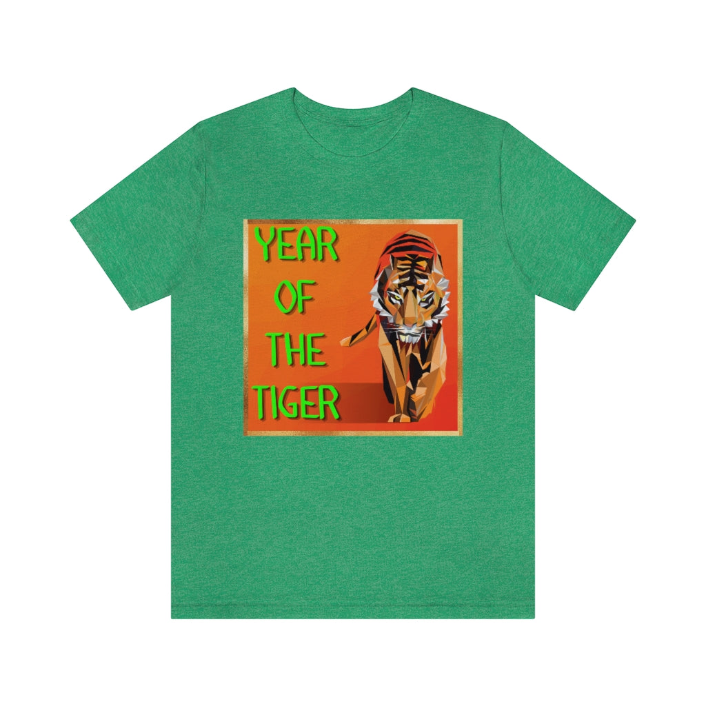 Year of the Tiger Chinese New Year Unisex Jersey Short Sleeve Tee