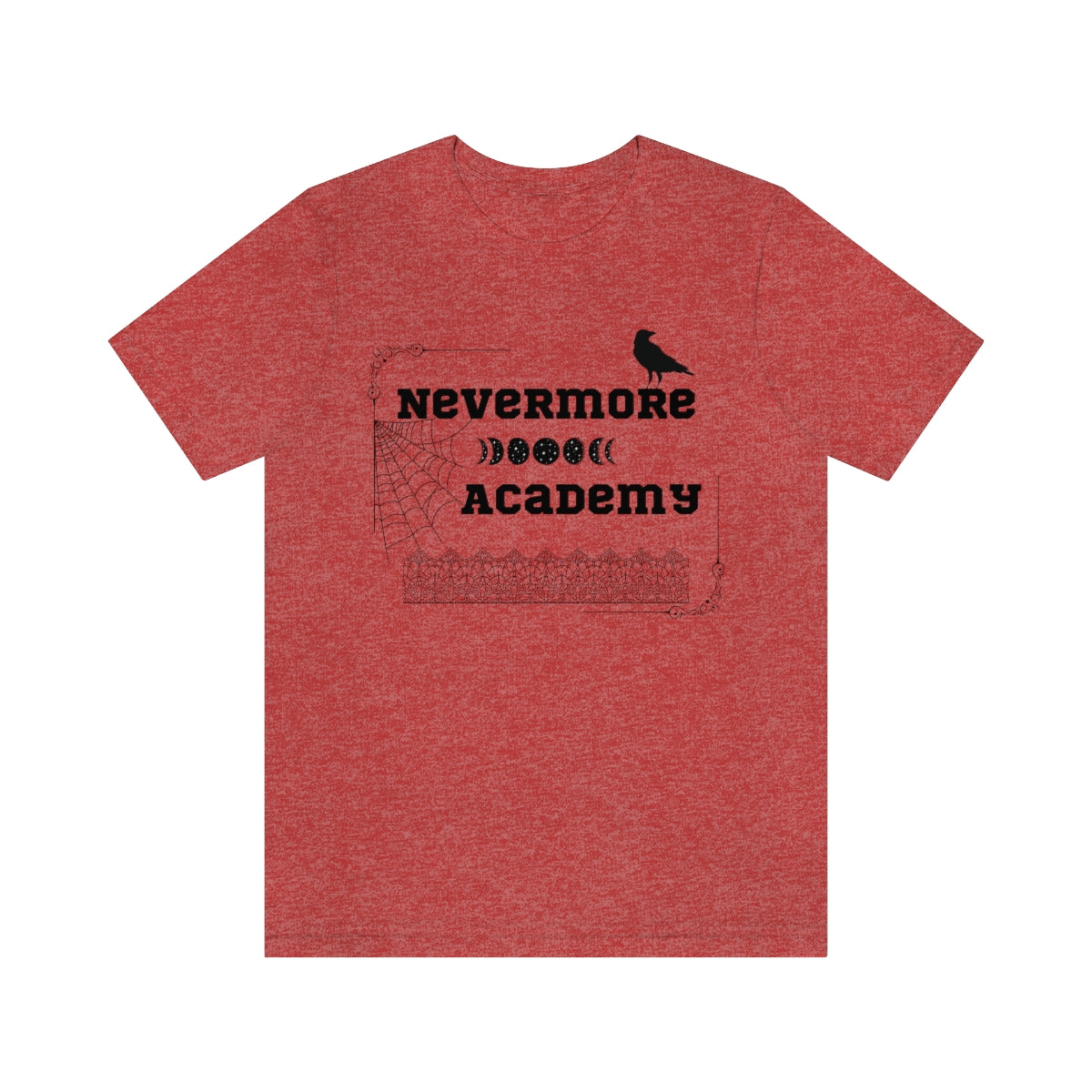Nevermore Academy Unisex Jersey Short Sleeve Tee