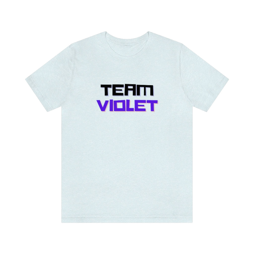 Team Violet Unisex Jersey Short Sleeve Tee