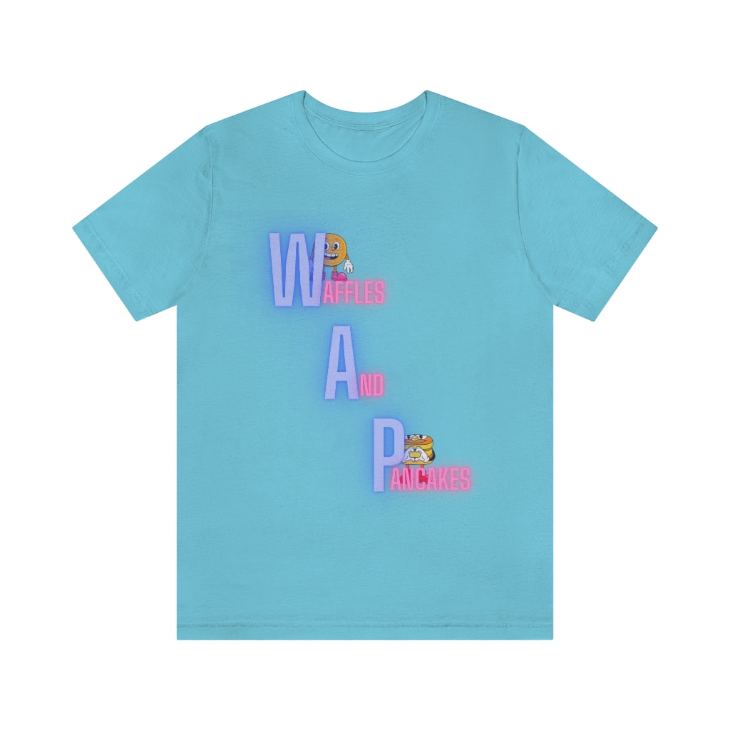 Waffles and Pancakes Unisex Jersey Short Sleeve Tee