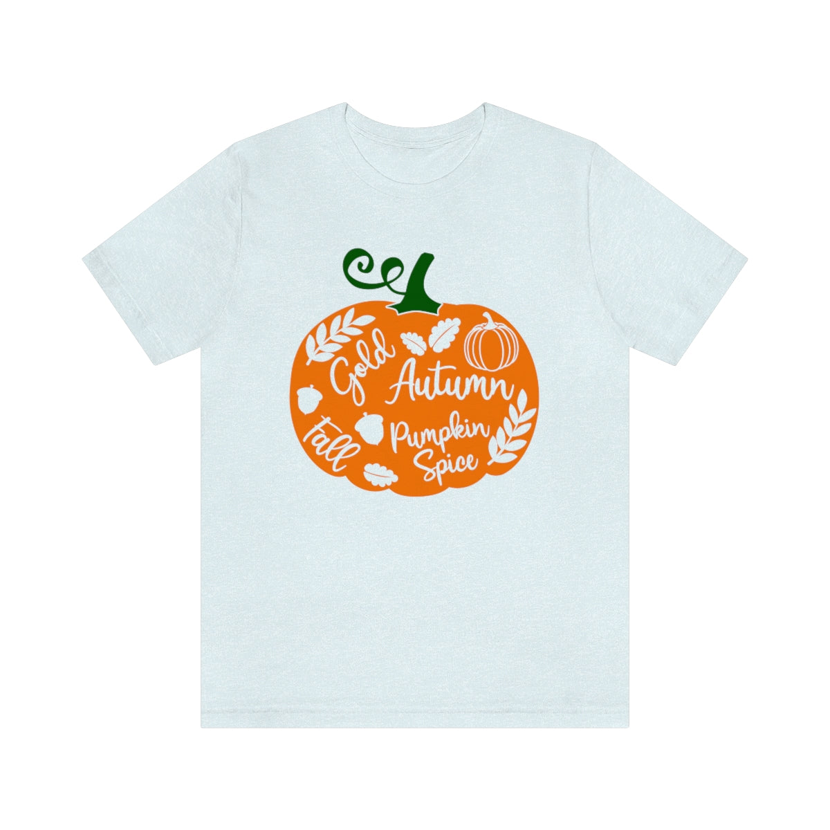 Pumpkin Autumn Fall Unisex Jersey Short Sleeve Tee