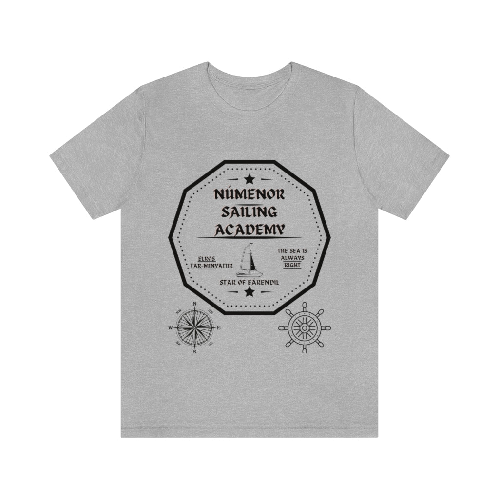 Numenor Sailing Academy Unisex Jersey Short Sleeve Tee