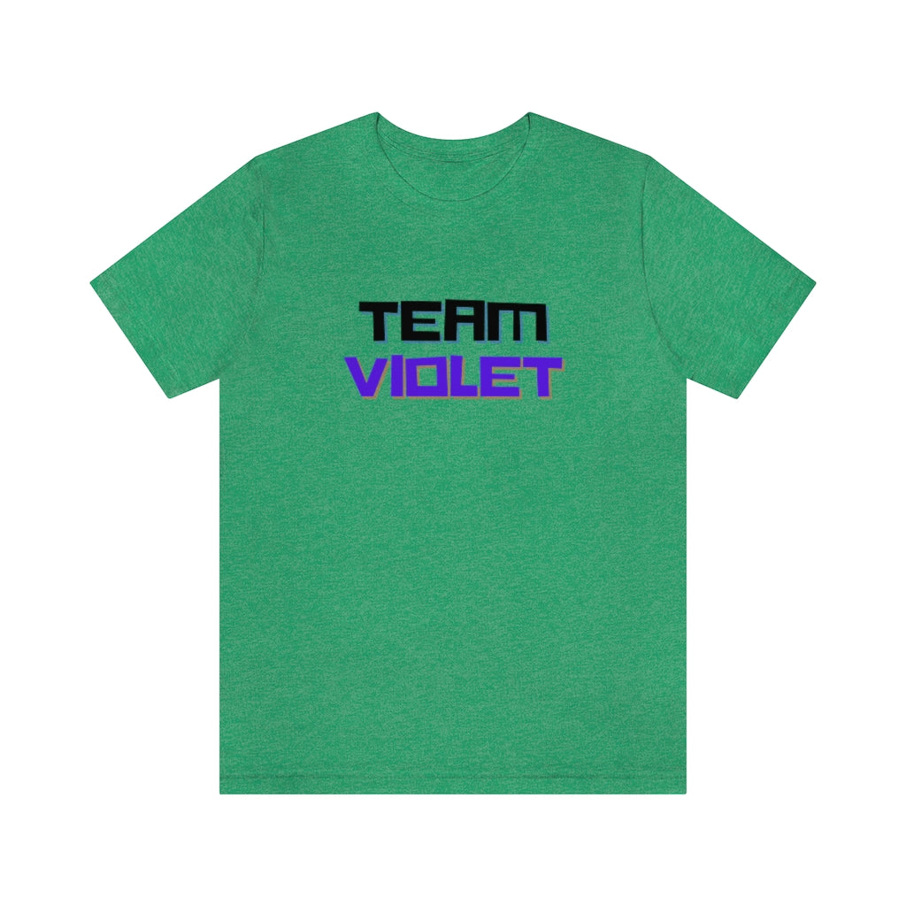 Team Violet Unisex Jersey Short Sleeve Tee