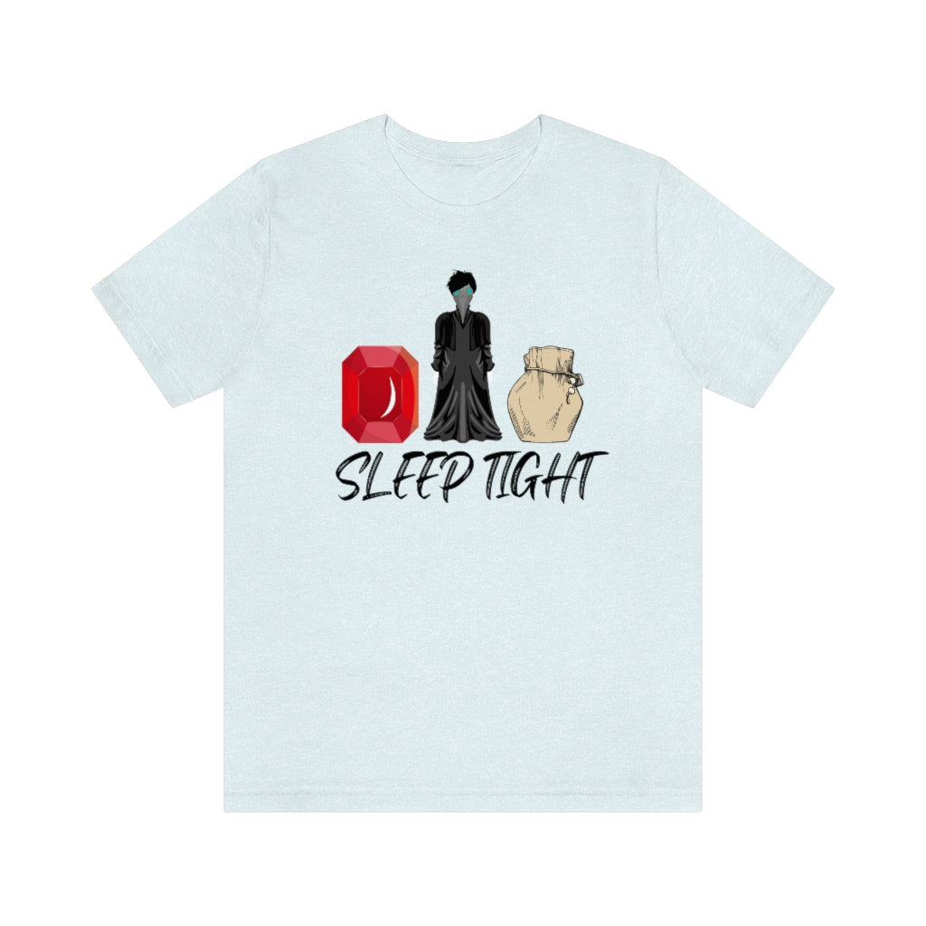 Sandman Sleep Tight Unisex Jersey Short Sleeve Tee