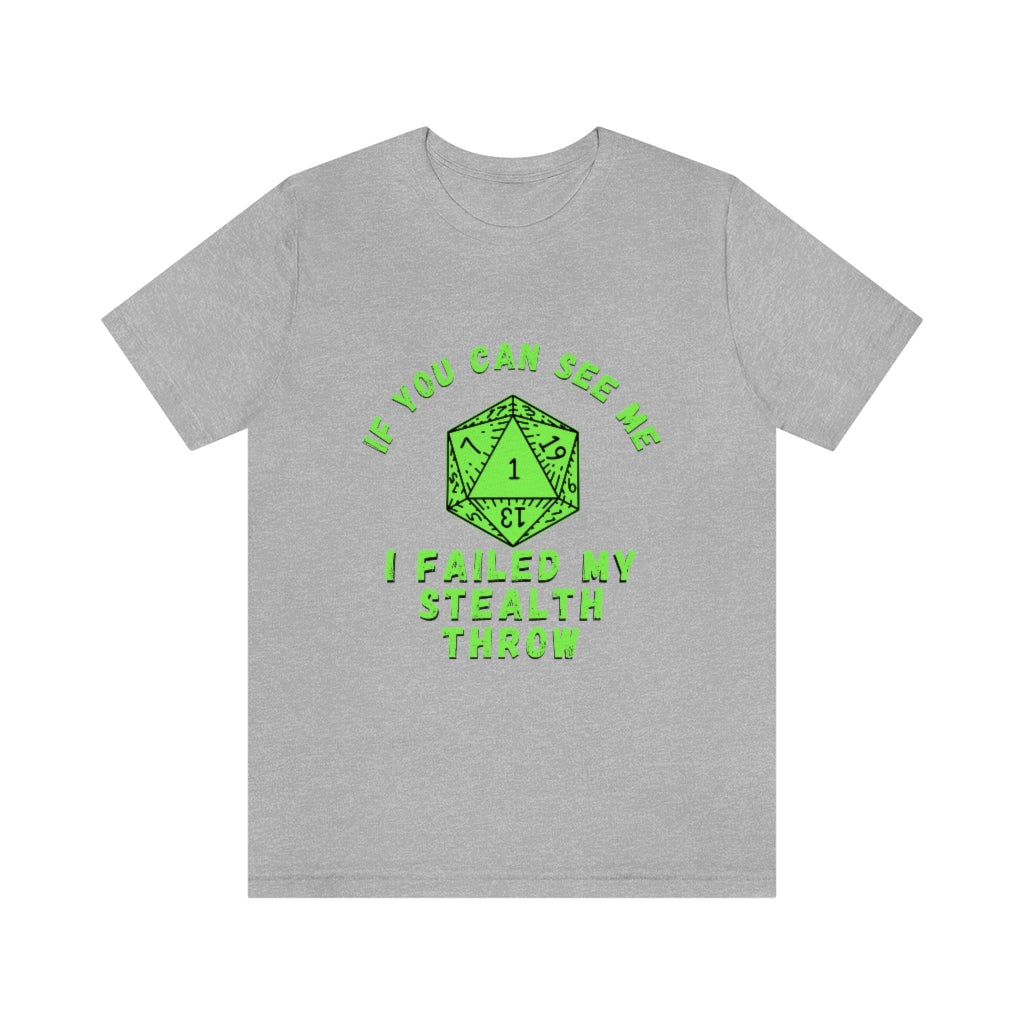 Failed Stealth Throw Unisex Jersey Short Sleeve Tee