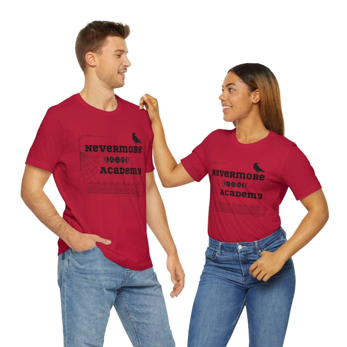 Nevermore Academy Unisex Jersey Short Sleeve Tee