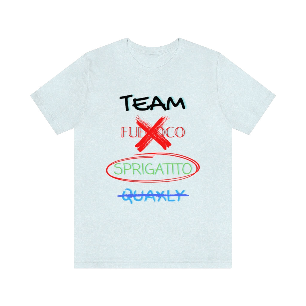 Team Sprigatito Unisex Jersey Short Sleeve Tee