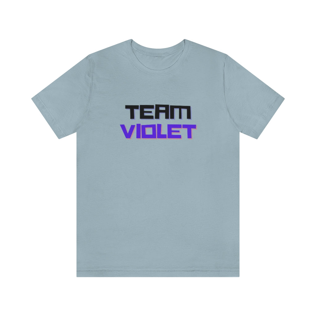 Team Violet Unisex Jersey Short Sleeve Tee