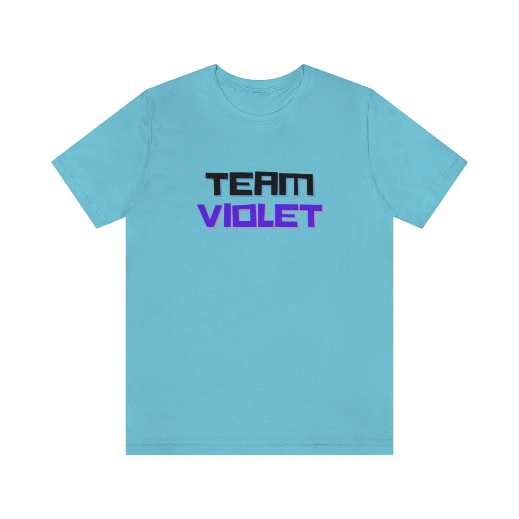 Team Violet Unisex Jersey Short Sleeve Tee