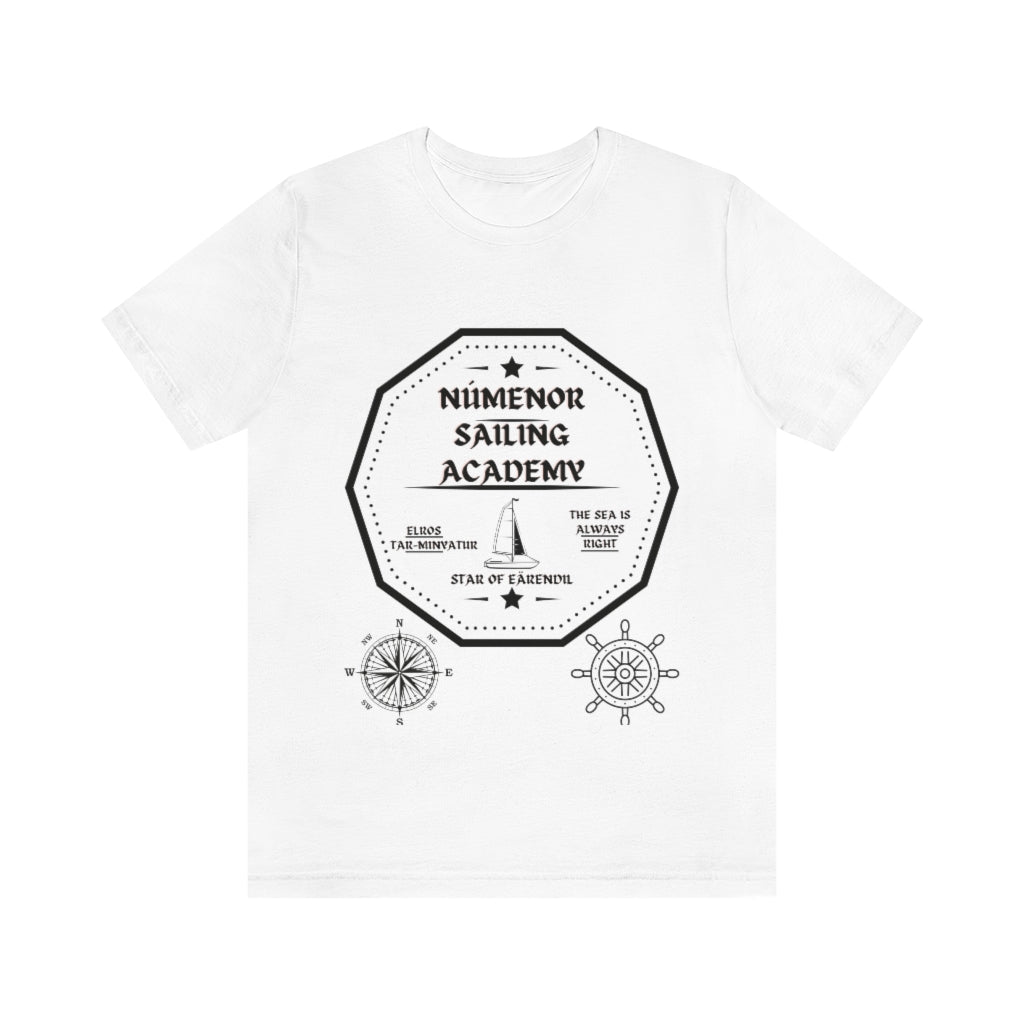 Numenor Sailing Academy Unisex Jersey Short Sleeve Tee