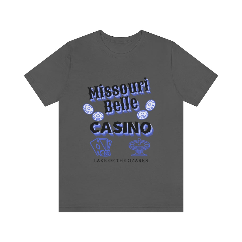 Missouri Belle Casino Lake of the Ozarks Unisex Jersey Short Sleeve Tee