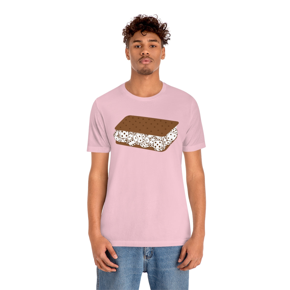 Dice Cream Sandwich Unisex Jersey Short Sleeve Tee