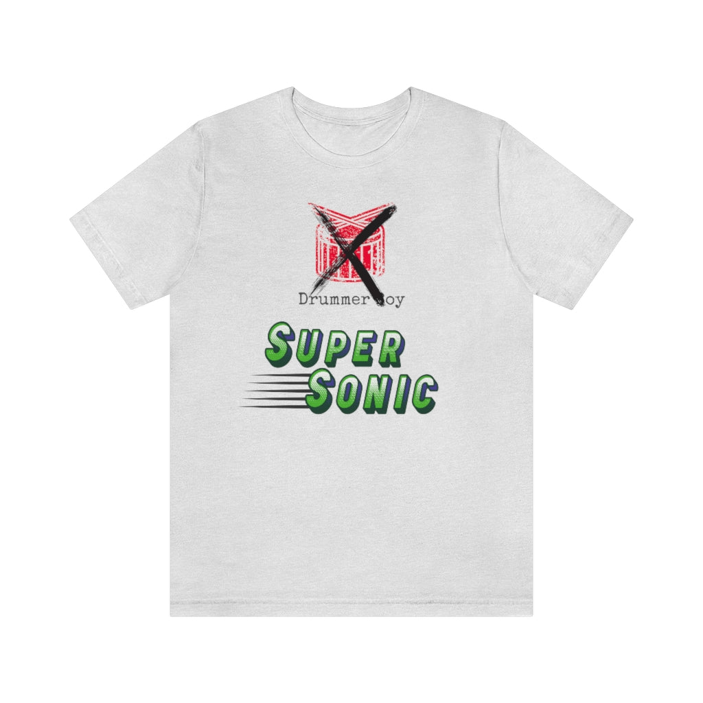 Drummer Boy Super Sonic Unisex Jersey Short Sleeve Tee The Boys
