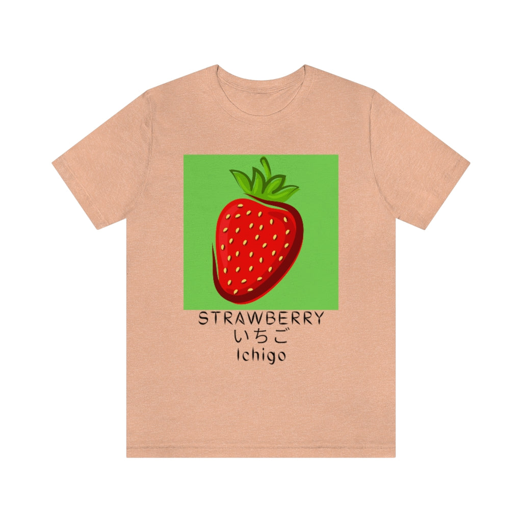 Strawberry Ichigo Unisex Jersey Short Sleeve Tee
