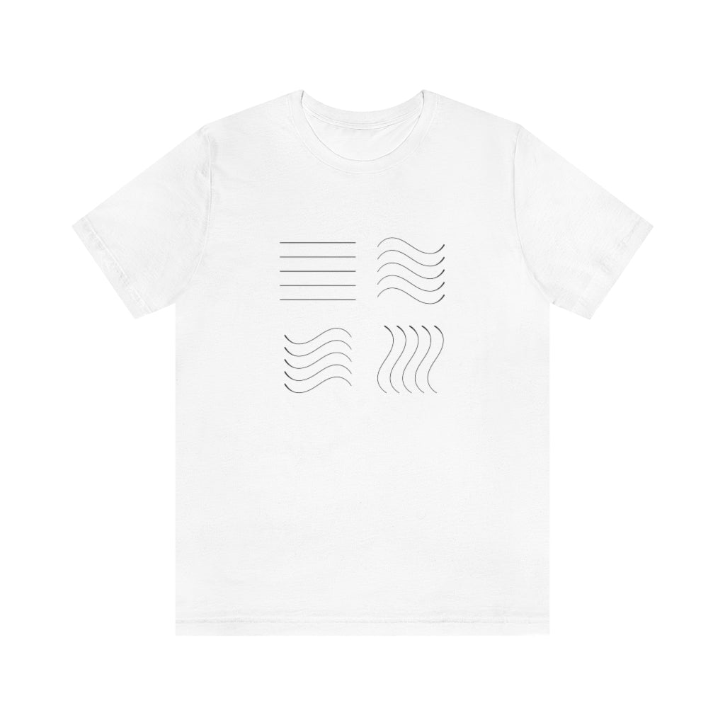 Fifth Element Symbols Unisex Jersey Short Sleeve Tee