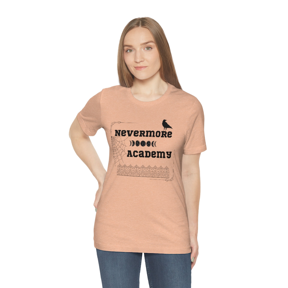 Nevermore Academy Unisex Jersey Short Sleeve Tee