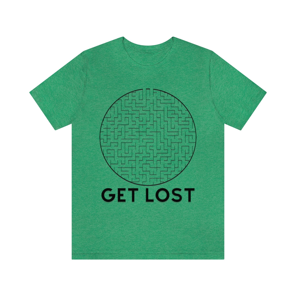 Get Lost Unisex Jersey Short Sleeve Tee