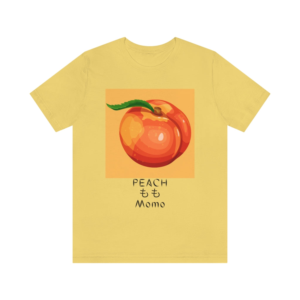 Peach Momo Unisex Jersey Short Sleeve Tee