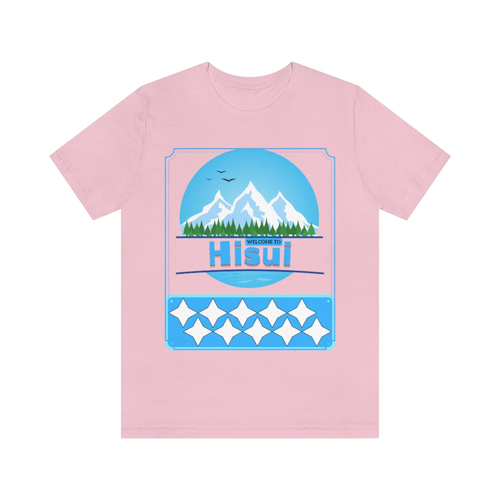 Welcome to Hisui Unisex Jersey Short Sleeve Tee