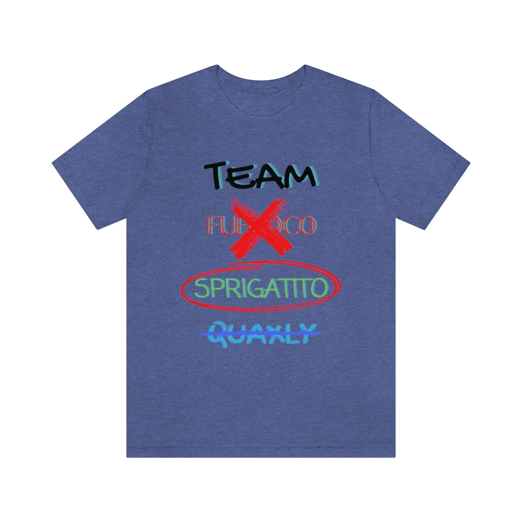 Team Sprigatito Unisex Jersey Short Sleeve Tee