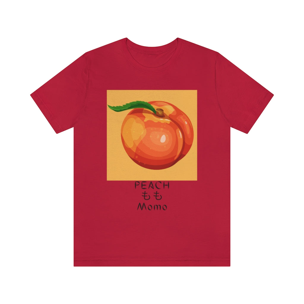 Peach Momo Unisex Jersey Short Sleeve Tee