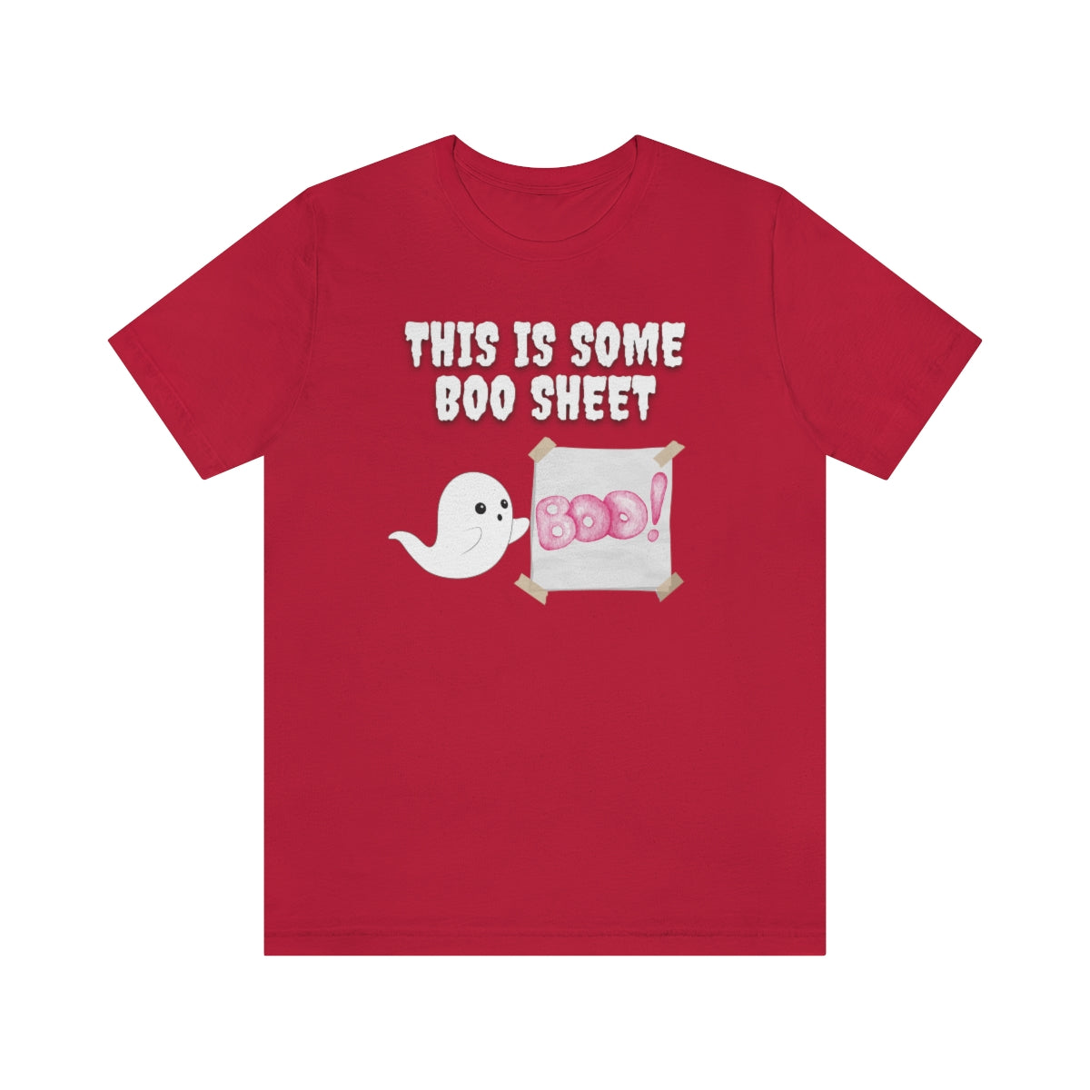 This Is Some Boo Sheet Unisex Jersey Short Sleeve Tee