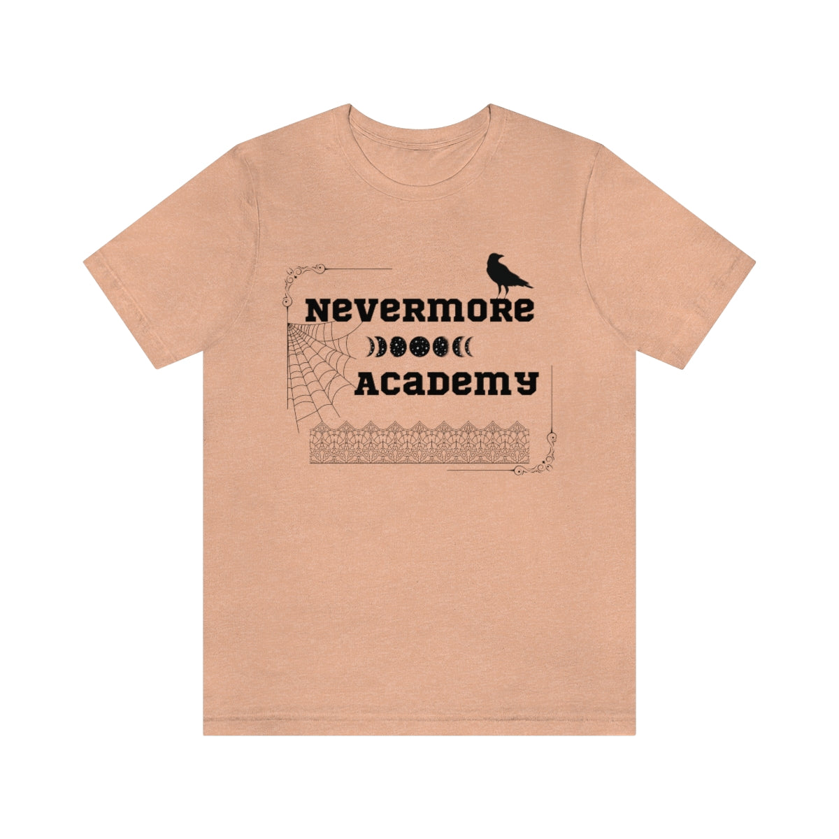 Nevermore Academy Unisex Jersey Short Sleeve Tee