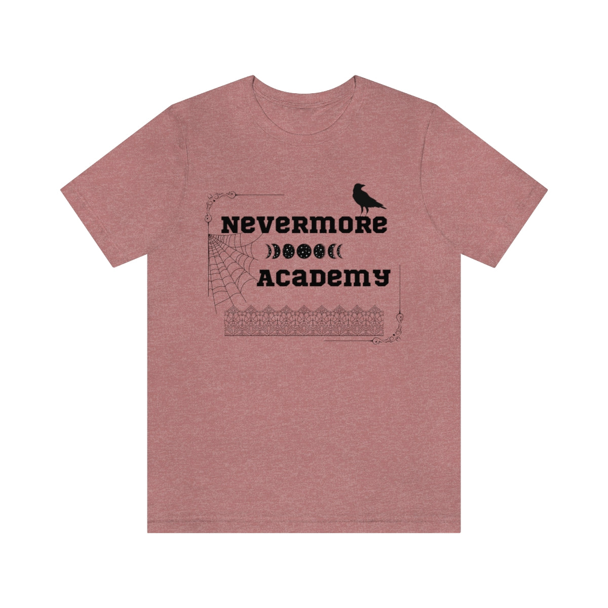 Nevermore Academy Unisex Jersey Short Sleeve Tee
