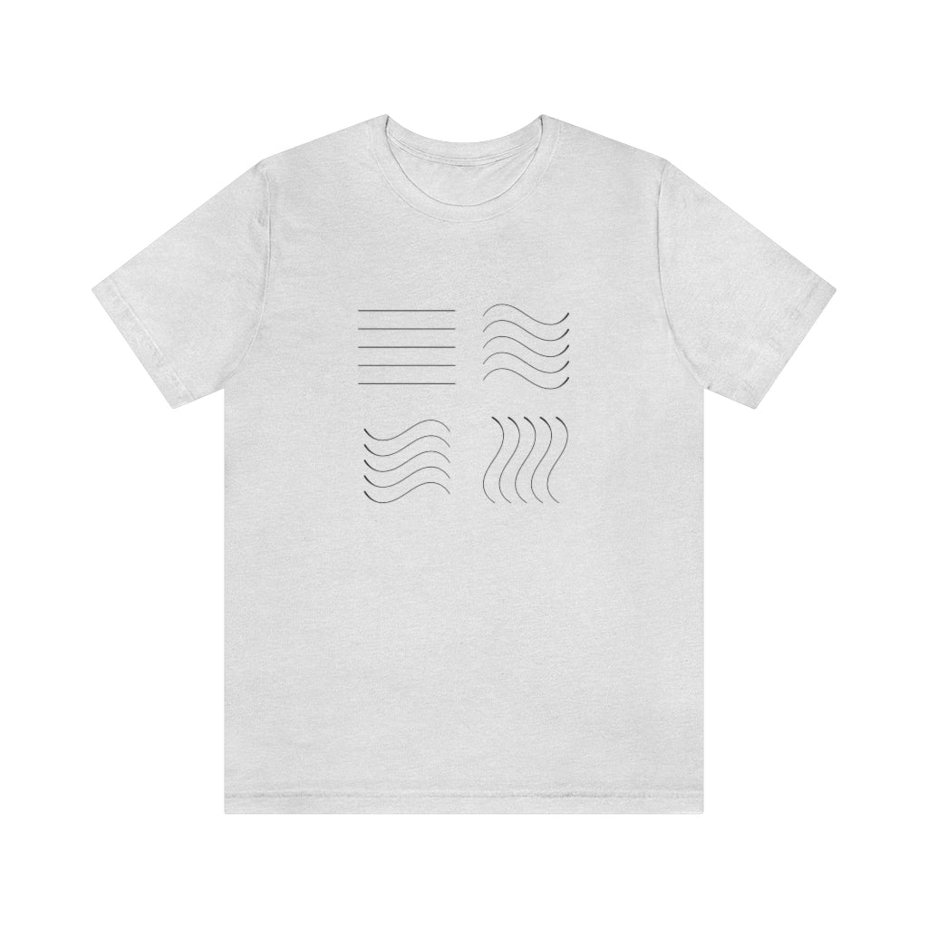 Fifth Element Symbols Unisex Jersey Short Sleeve Tee