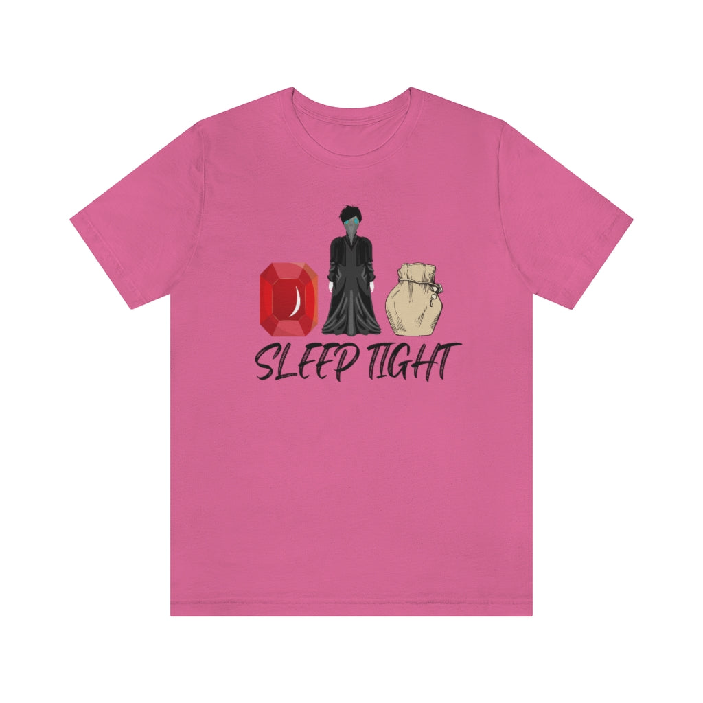 Sandman Sleep Tight Unisex Jersey Short Sleeve Tee