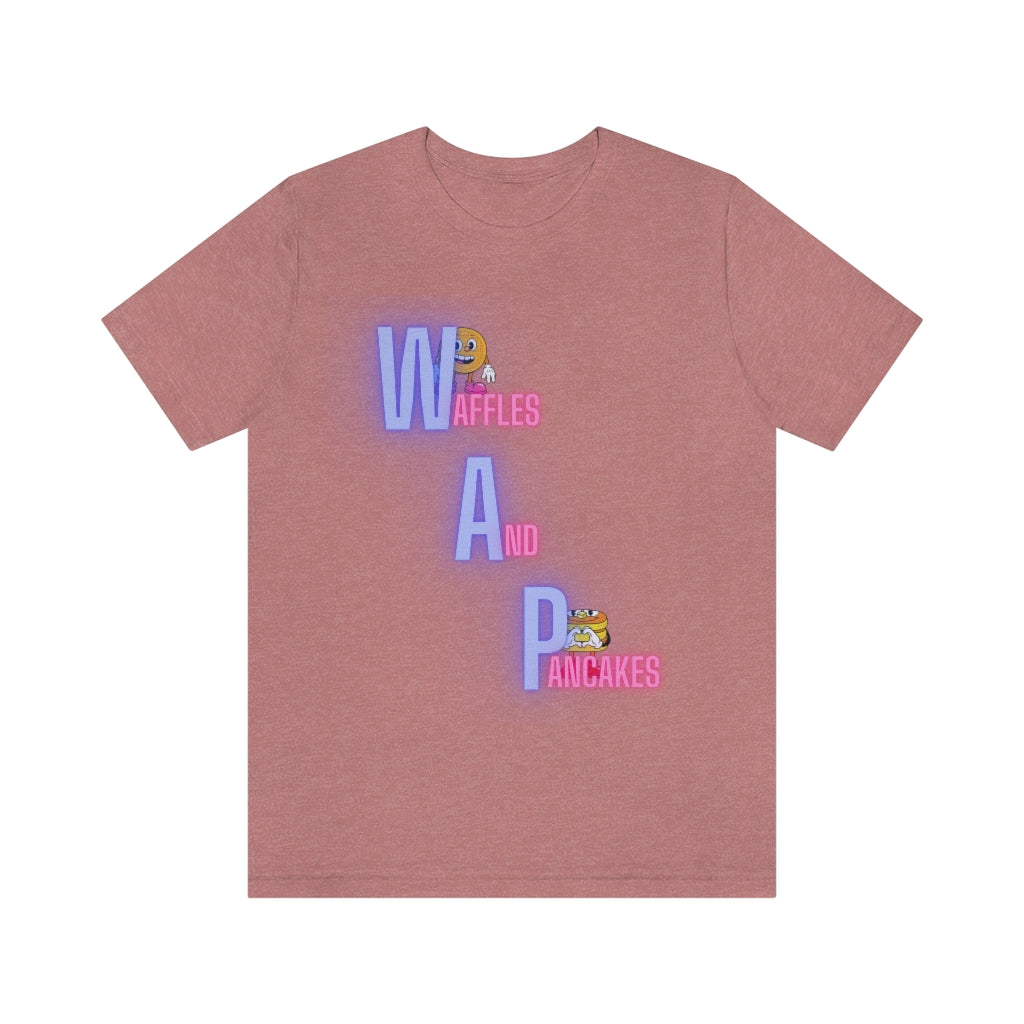 Waffles and Pancakes Unisex Jersey Short Sleeve Tee