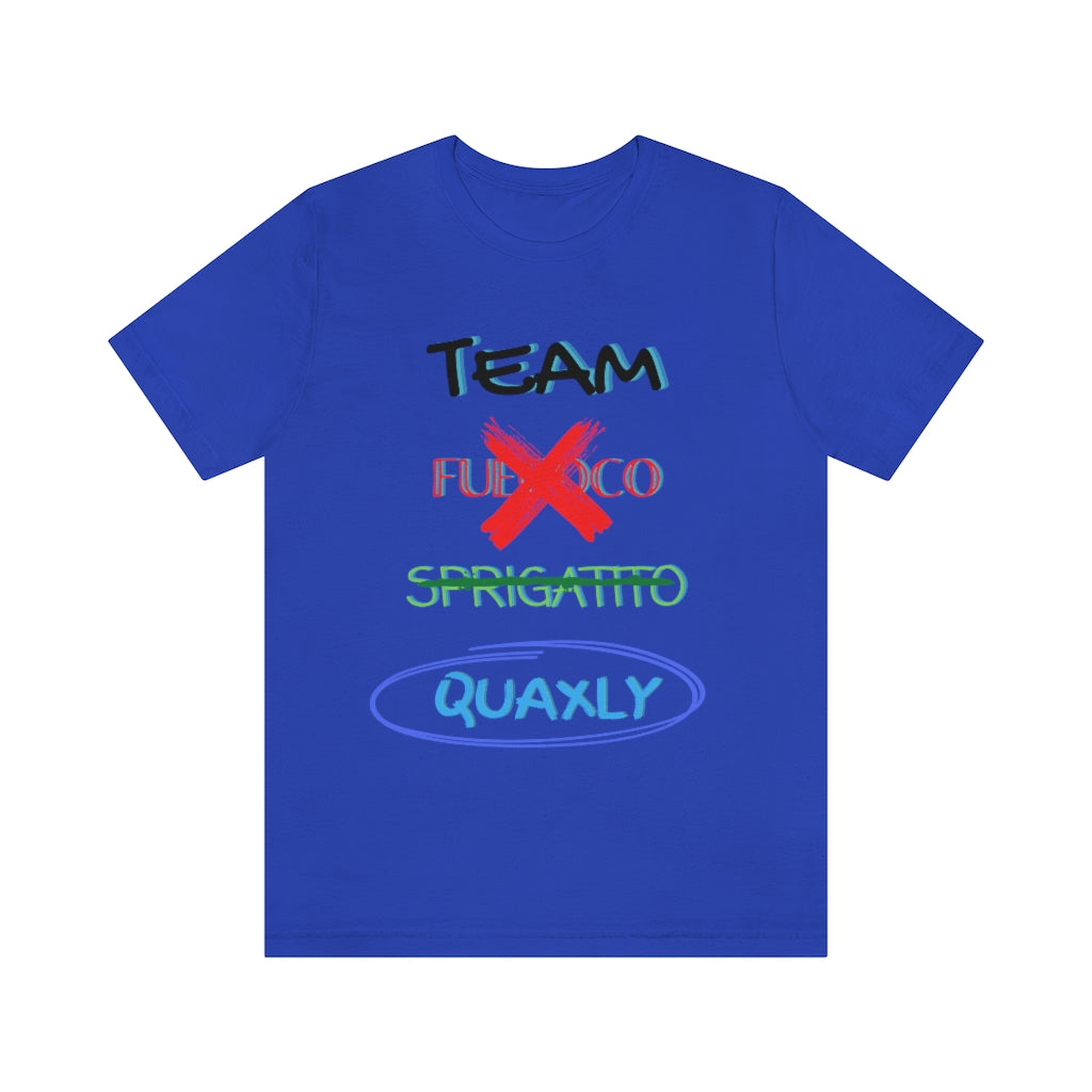 Team Quaxly Unisex Jersey Short Sleeve Tee