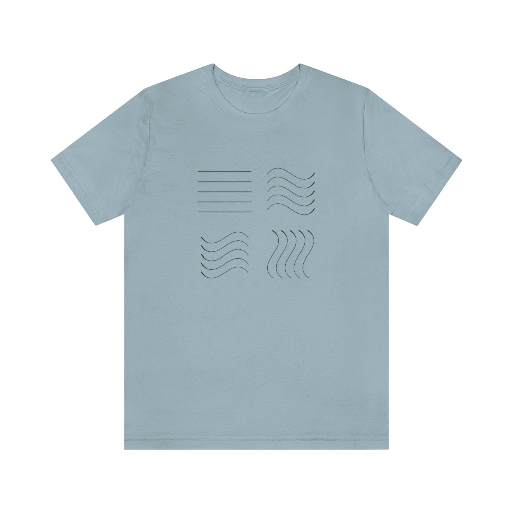 Fifth Element Symbols Unisex Jersey Short Sleeve Tee
