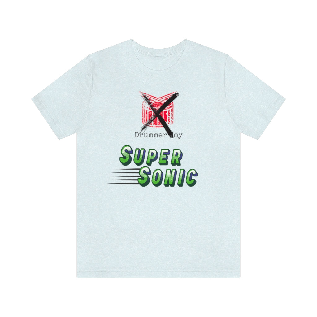 Drummer Boy Super Sonic Unisex Jersey Short Sleeve Tee The Boys